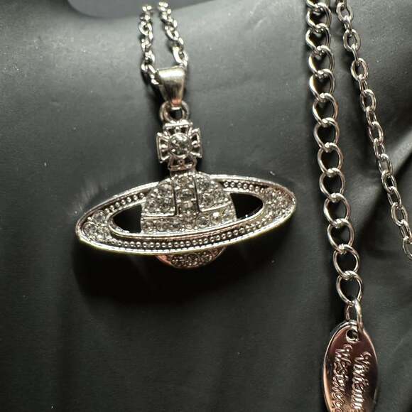 Vivienne Westwood Jewelry - Vivienne Westwood Orb Necklace Silver 6 E 45